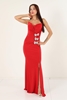 Ross Hill Night Wear Evening Dresses Black Red Fuchsia أحمر