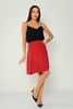 Airport Casual Skirts Black Red Navy Salmon красный