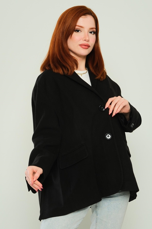 Dolce Bella Casual Jackets Black