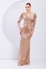 Elit Bella Night Wear Evening Dresses Black Silver Beige Mink المنك