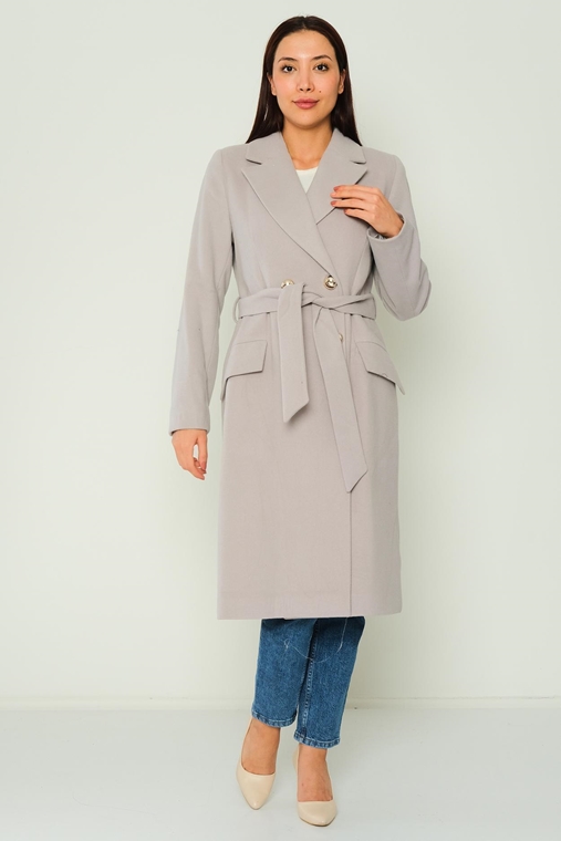 Joymiss Casual Woman Coats Grey