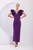 Odrella Night Wear Evening Dresses Black Purple Stone Mor