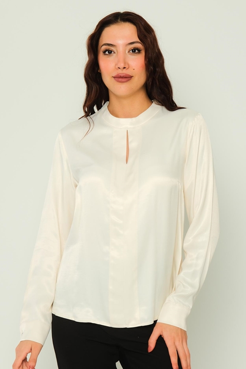 Mees Casual Blouses Cream