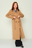 Mees Casual Woman Coats Black Red Beige Cream Beige