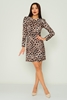 Rissing Star Casual Dresses Grey Beige Leopard Цвет Леопард