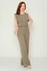 Explosion Casual Jumpsuits Black Red Khaki كاكي