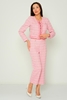 Missfrendy Casual Suits Black Grey Pink Beige Mint Baby Blue Pembe