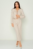 Missfrendy Casual Suits Black Grey Pink Beige Mint Baby Blue Бежевый