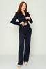 Missfrendy Casual Suits Black Red Navy Sax Emerald Navy