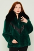 Hacci Casual Fur White Green зеленый