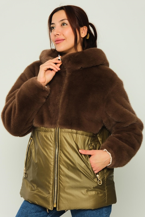 Hacci Casual Fur Brown