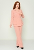 Missfrendy Casual Suits Black Navy Mink Rose Red Dark Emerald Rose