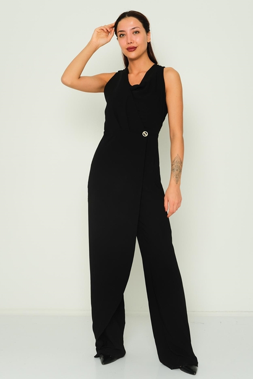 Excuse Casual Jumpsuits Black