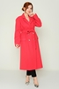 Lila Rose Casual Woman Coats Black Green Camel Fuchsia Fuşya