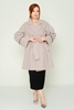 Lila Rose Casual Woman Coats Blue Grey Powder Rose Mint Bej