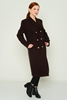 Mees Casual Woman Coats Black Red Brown Beige Brown