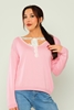 Yes Play Casual Jumpers Black Red Pink Beige Ecru Pembe