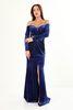 Ross Hill Night Wear Evening Dresses Black Bordeux Sax Sax