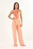 Sesto Senso Night Wear Jumpsuits Black Yellow Salmon Coral Peanut Salmon