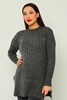 Wo-man Casual Jumpers Black Grey Füme Caramel Stone ЦВЕТ ФУМЕ