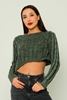 Wo-man Casual Jumpers Black Green Bordeux Navy зеленый