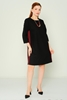 Fimore Casual Dresses Black Red Kırmızı