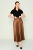 Excuse Casual Skirts Beige Camel Khaki цвет верблюда