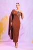 Elit Bella Night Wear Evening Dresses Black Brown Caramel коричневый