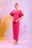 Elit Bella Night Wear Evening Dresses Black Fuchsia Petroleum фуксия