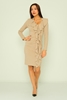 Favori Casual Dresses Black Bordeux Beige Beige