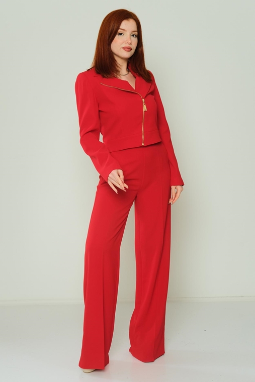 Explosion Casual Suits Red Khaki