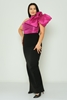 Hot Contact Night Wear Evening Dress Blue Gold Ecru Powder Black-Fuchsia Black-Fuchsia