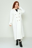 Joymiss Casual Woman Coats Black Beige Ecru Sax Oil Macenta البيج الرمادي