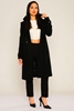 Tosato Knee Lenght Casual Woman Coats Black White Blue Green Bordeux Beige Orange Navy Ecru Beige Dark Tan Baby Blue أسود