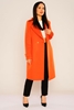 Tosato Knee Lenght Casual Woman Coats Black White Blue Green Bordeux Beige Orange Navy Ecru Beige Dark Tan Baby Blue Orange