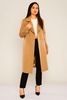 Tosato Knee Lenght Casual Woman Coats Black White Blue Green Bordeux Beige Orange Navy Ecru Beige Dark Tan Baby Blue أسمر