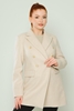 Missfrendy Casual Woman Coats Black Grey Brown Beige Mink Bej