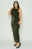 Elit Bella Night Wear Evening Dress Black Red Navy Mink Khaki Хаки