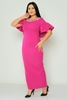 Elit Bella Night Wear Evening Dress Black Fuchsia Caramel Petroleum фуксия