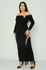 Elit Bella Night Wear Evening Dress Caramel Black