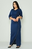 Odrella Night Wear Evening Dress Black Navy Purple Stone Emerald Navy