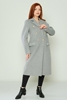 Missfrendy Casual Woman Coats Black Grey Brown Beige Mink Gri