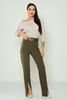 Joymiss Casual Trousers Camel Khaki Хаки