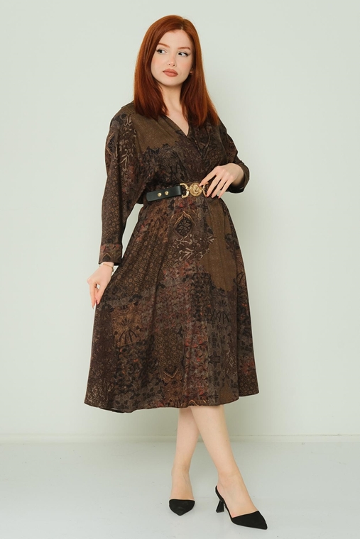 Favori Casual Dresses Brown Bordeux