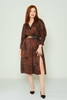 Favori Casual Dresses Brown Bordeux Bordeux