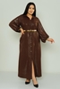 Pole & Pole Maxi Casual Dress Black-Gold Beige-Gold Ecru-Gold Green-Gold Camel-Gold Brown-Gold Bordeux-Gold Kahve-Altın