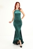 Ghaya Night Wear Evening Dresses Black White Green Yeşil