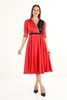 Qne Tu Night Wear Dresses Black Red White Green Gold Fuchsia Powder Red