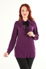 Mirador Casual Blouses Black Ecru Sax Plum Rose Emerald Plum