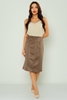 Favori Casual Skirts Black Grey Brown Bordeux Beige Mink Khaki Mink